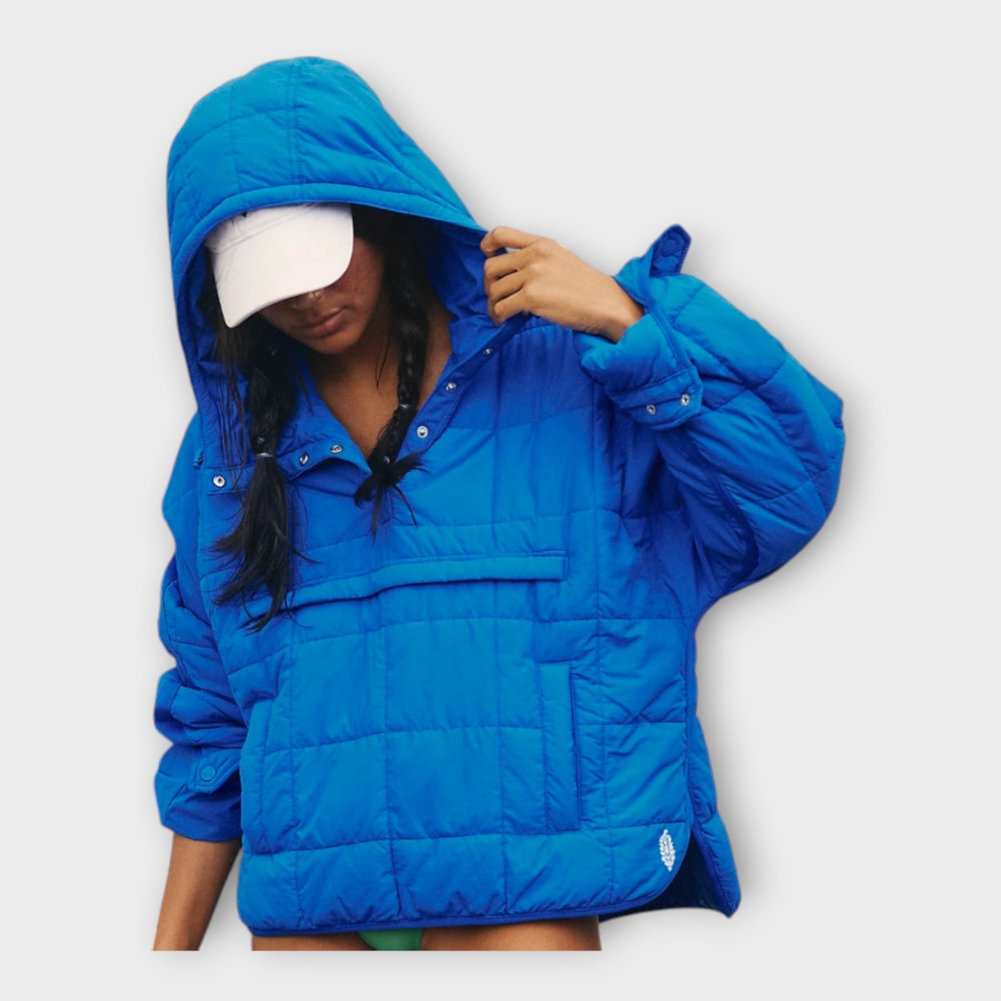 Puffer Bunda S Kapucí Exkluzivní Minimalistická Kolekce