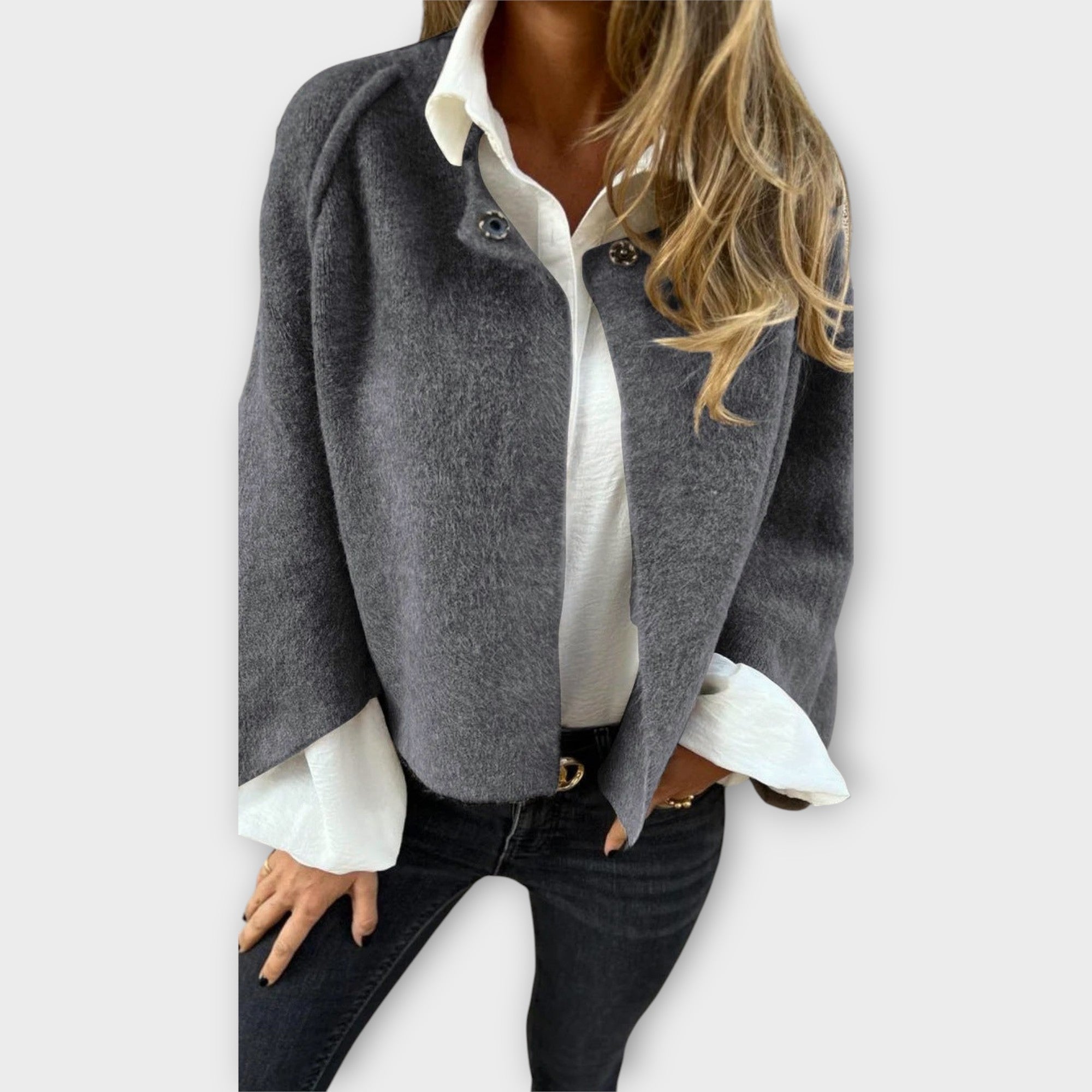 Dámský Kardigan Minimal Kolekce Exkluzivní Elegantní