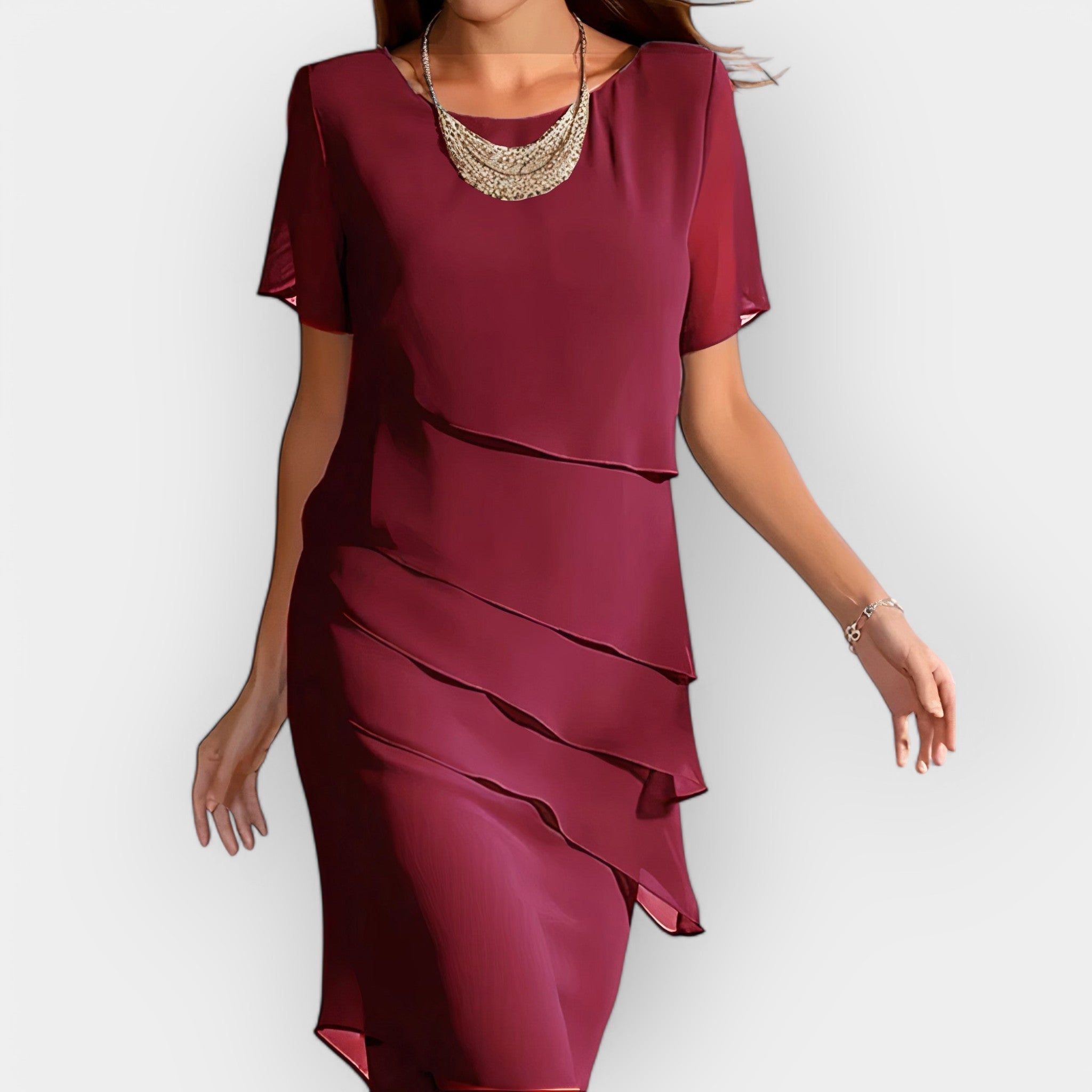 Šifónové Šaty Elegantní Kolekce Exkluzivní Pro Náročné