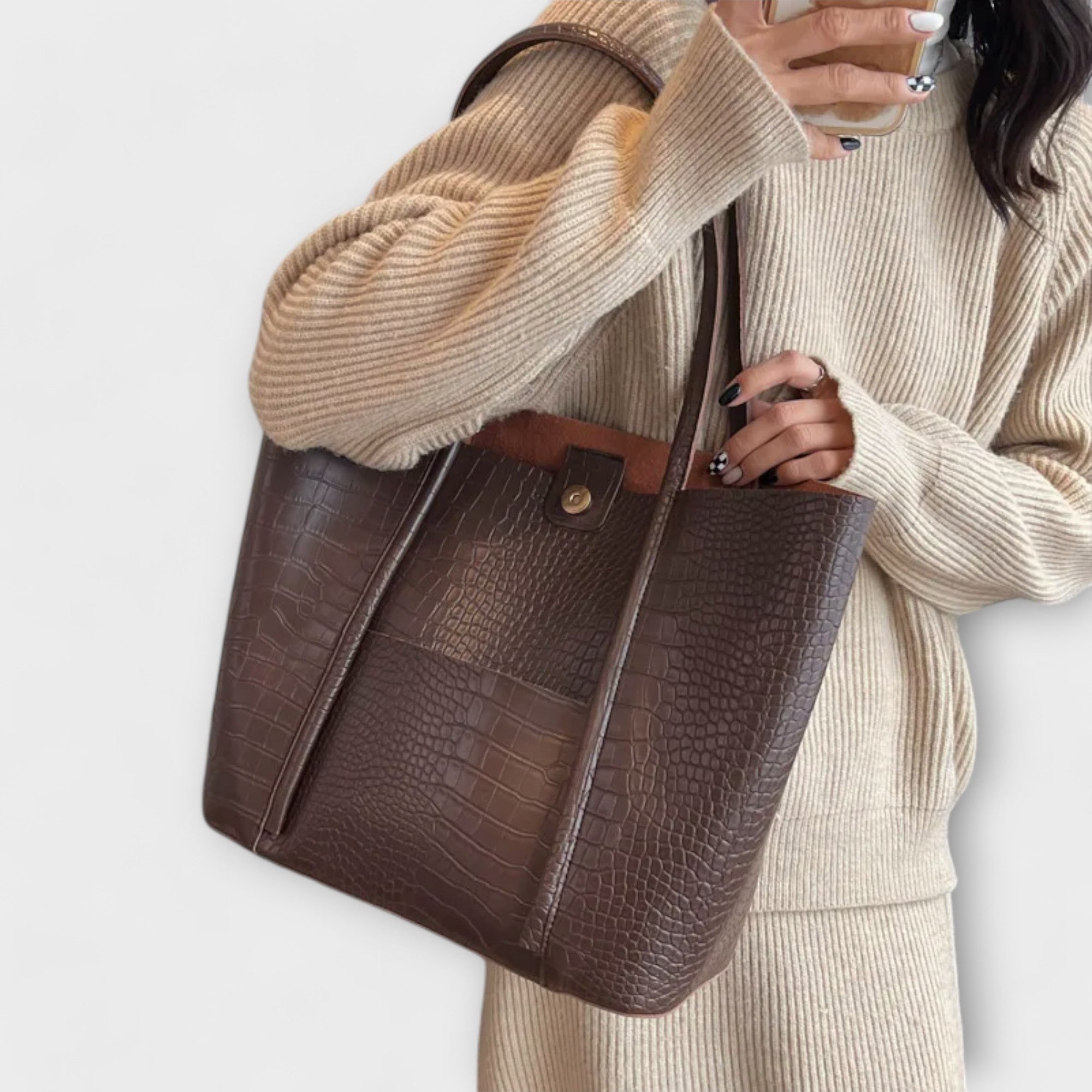 Lora Vintage Umělá Kůže Taška Přes Rameno Exkluzivní