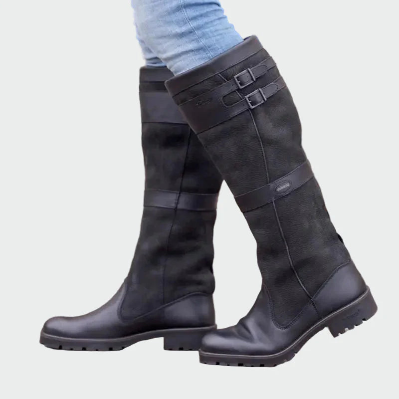 Elegantní Kožené Jezdecké Boty Exkluzivní Kolekce Pro Ženy