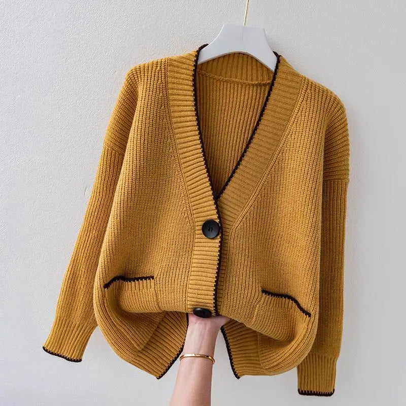 Stylová Oversized Vesta z Luxusní Pleteniny Limitovaná Edice