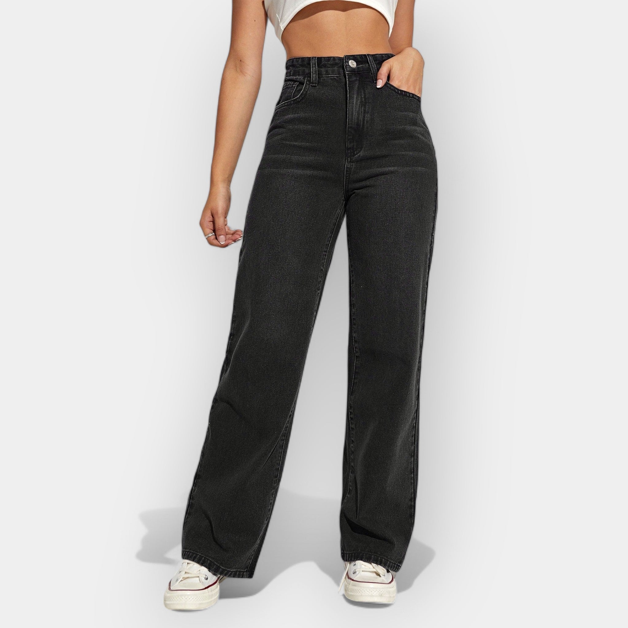 Džíny Premium Denim Rovná Linie Exkluzivní Kolekce