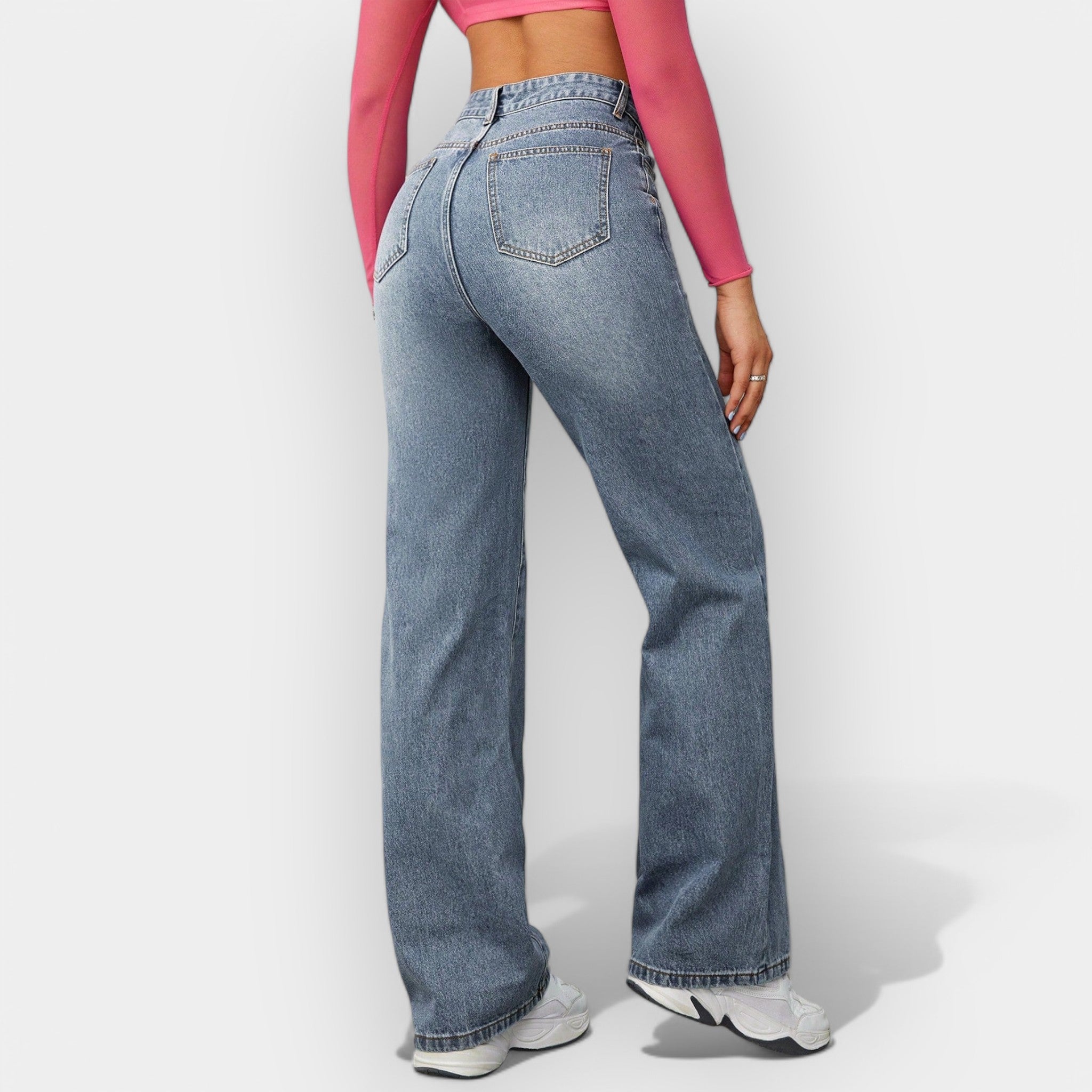 Džíny Premium Denim Rovná Linie Exkluzivní Kolekce