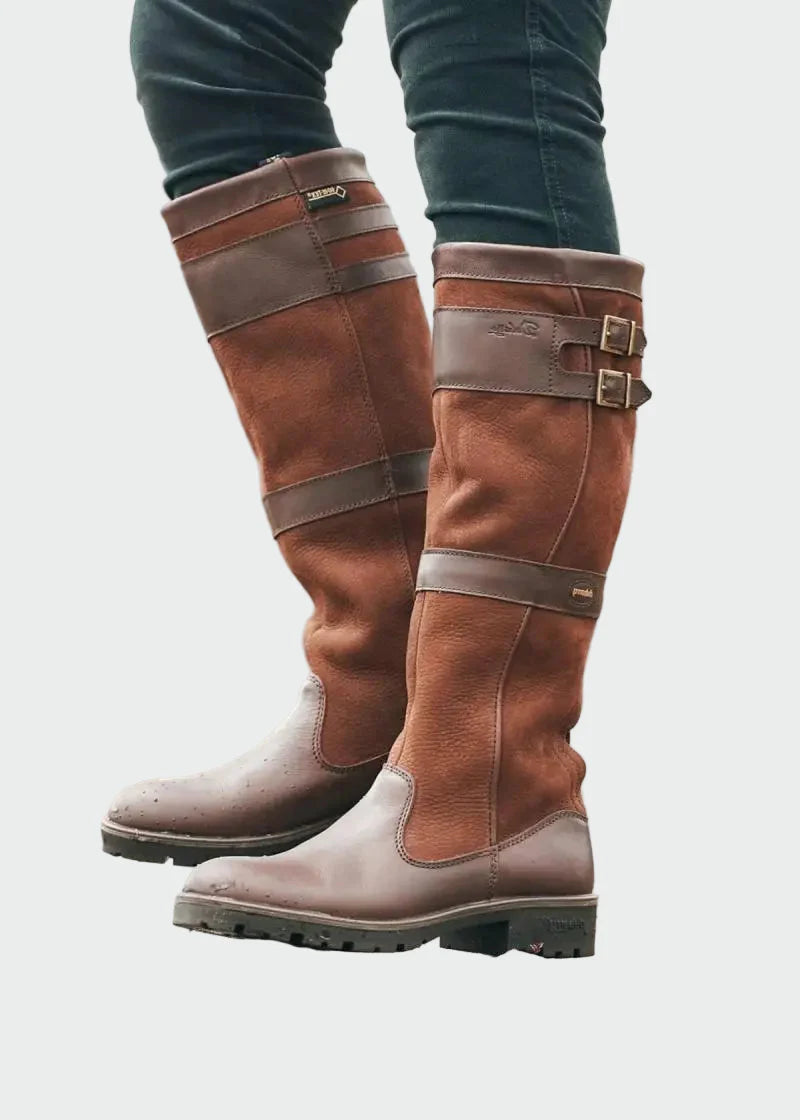 Elegantní Kožené Jezdecké Boty Exkluzivní Kolekce Pro Ženy