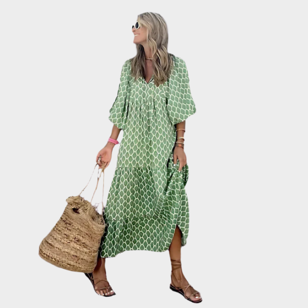 Sophies Boutique Hamptons Geometrické Šaty Exkluzivní