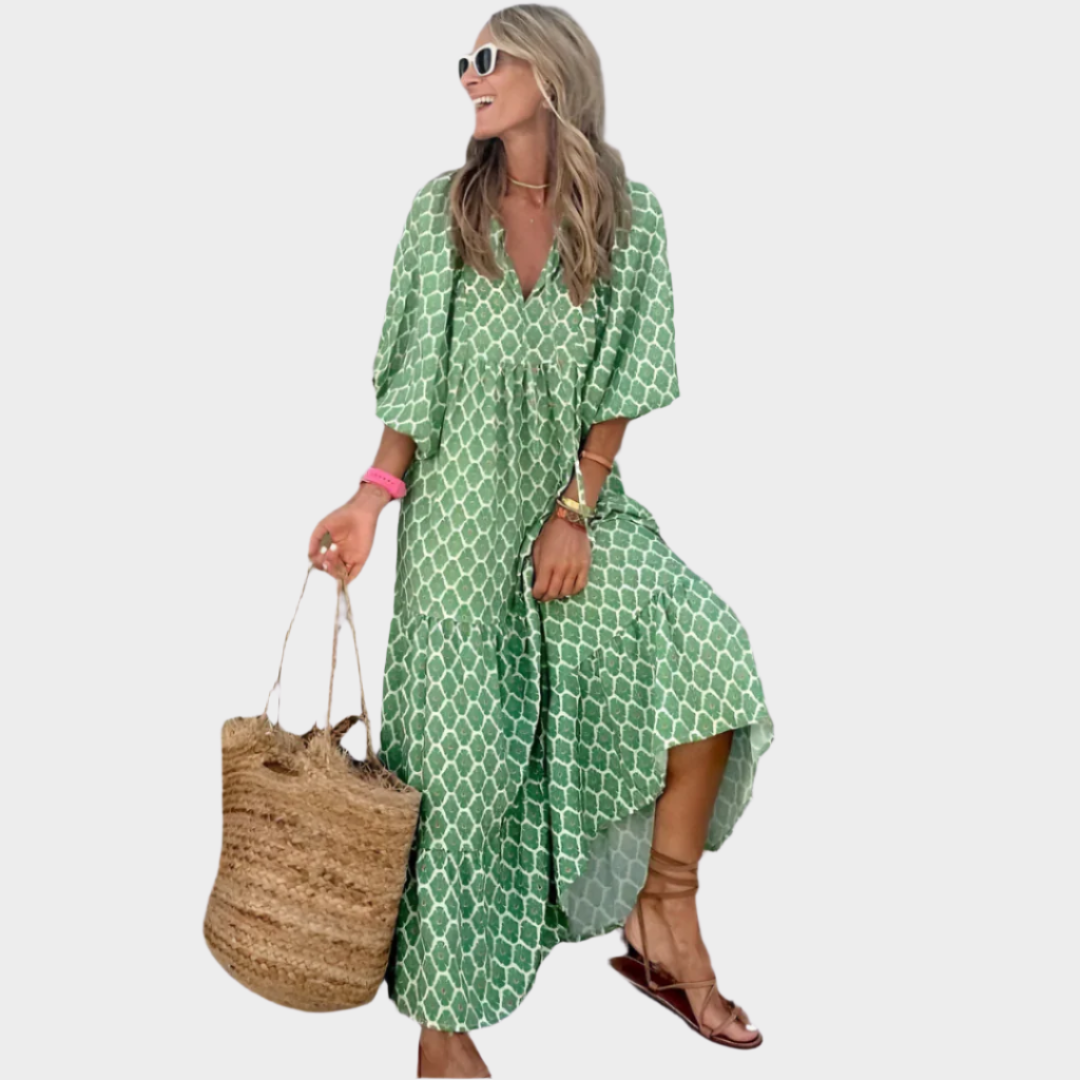 Sophies Boutique Hamptons Geometrické Šaty Exkluzivní