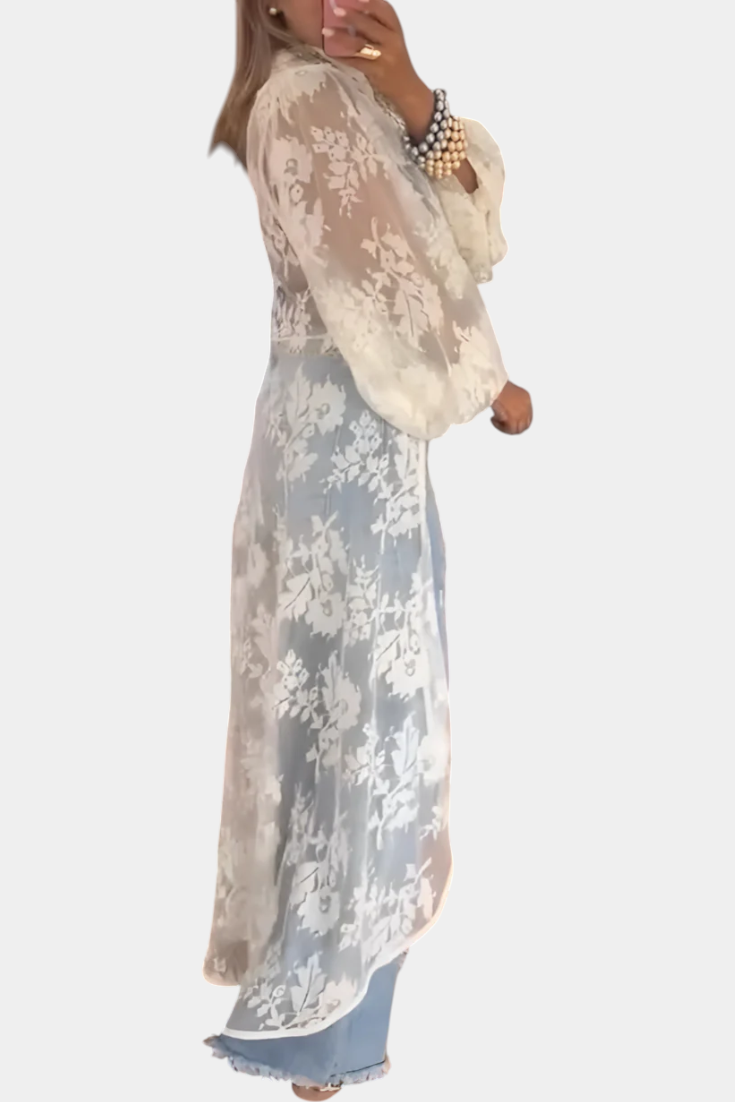 Nyxelle Krajkový Top Maxi Kolekce Exkluzivní Kousek