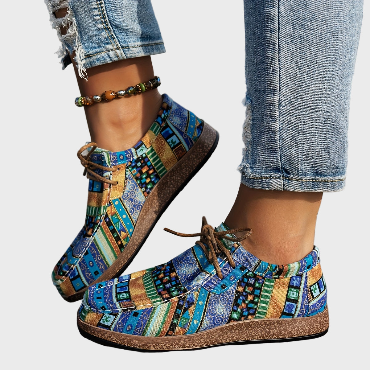 Boho Patchwork Boty Vícebarevné Z Kolekce Exkluzivní Edice
