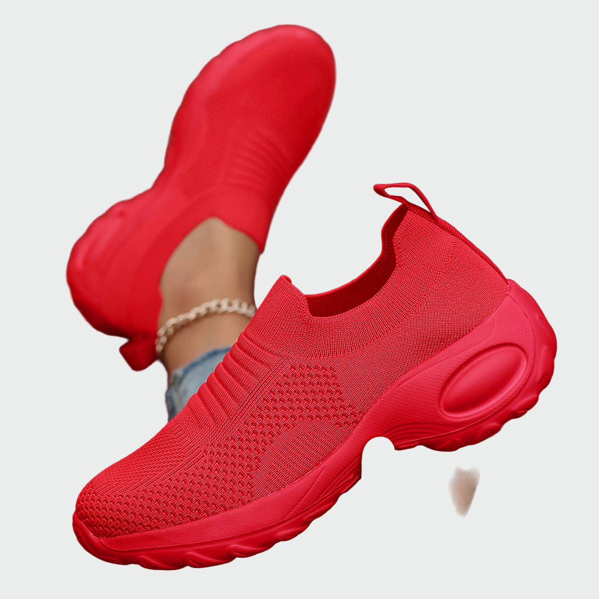 Slip On Tenisky Kožená Kolekce Exkluzivní Edice Elegantní