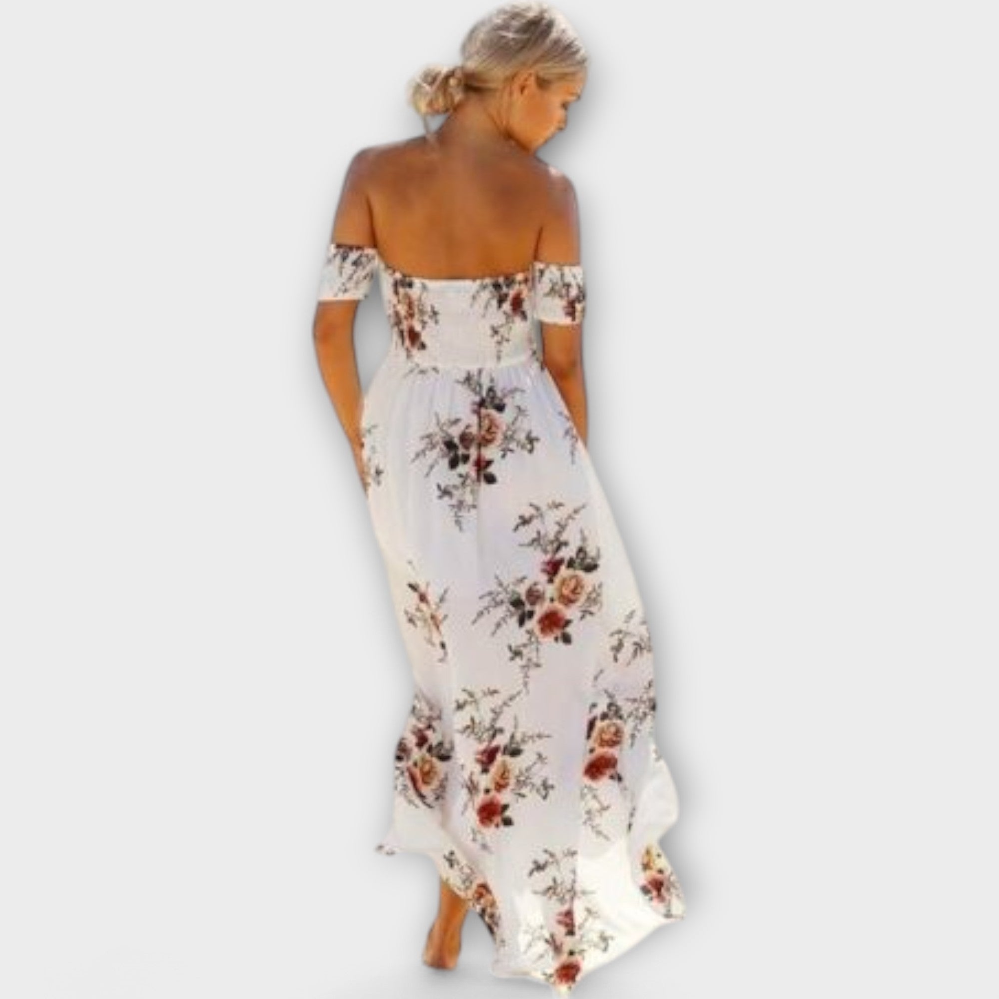 Verena Boho Midi Šaty S Květinovým Vzorem Exkluzivní