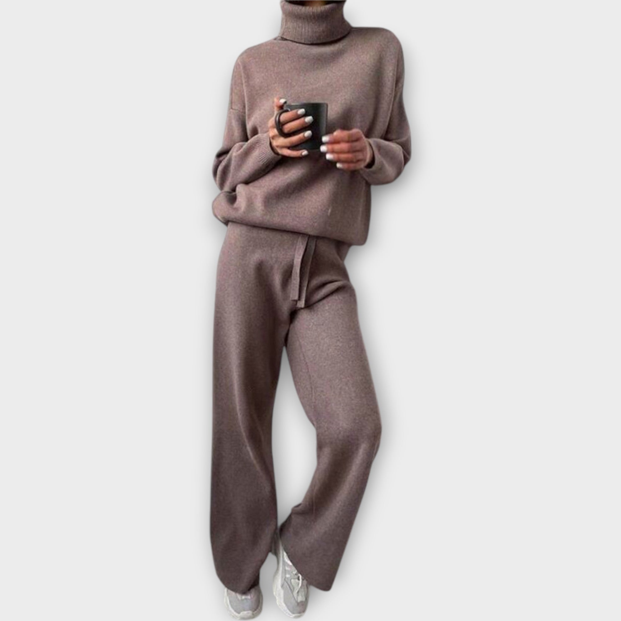 Exkluzivní Set S Rolákem A Volným Střihem Elegantní Kolekce