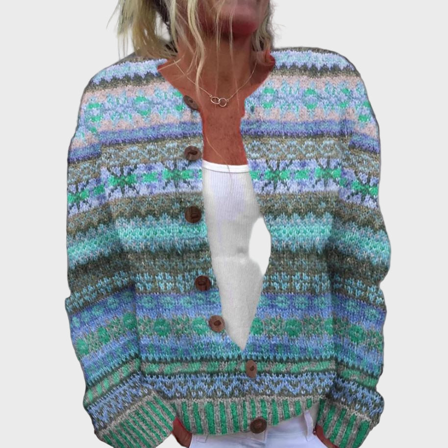 Exkluzivní Pletená Vesta Elegantní Design Jemnou Strukturou