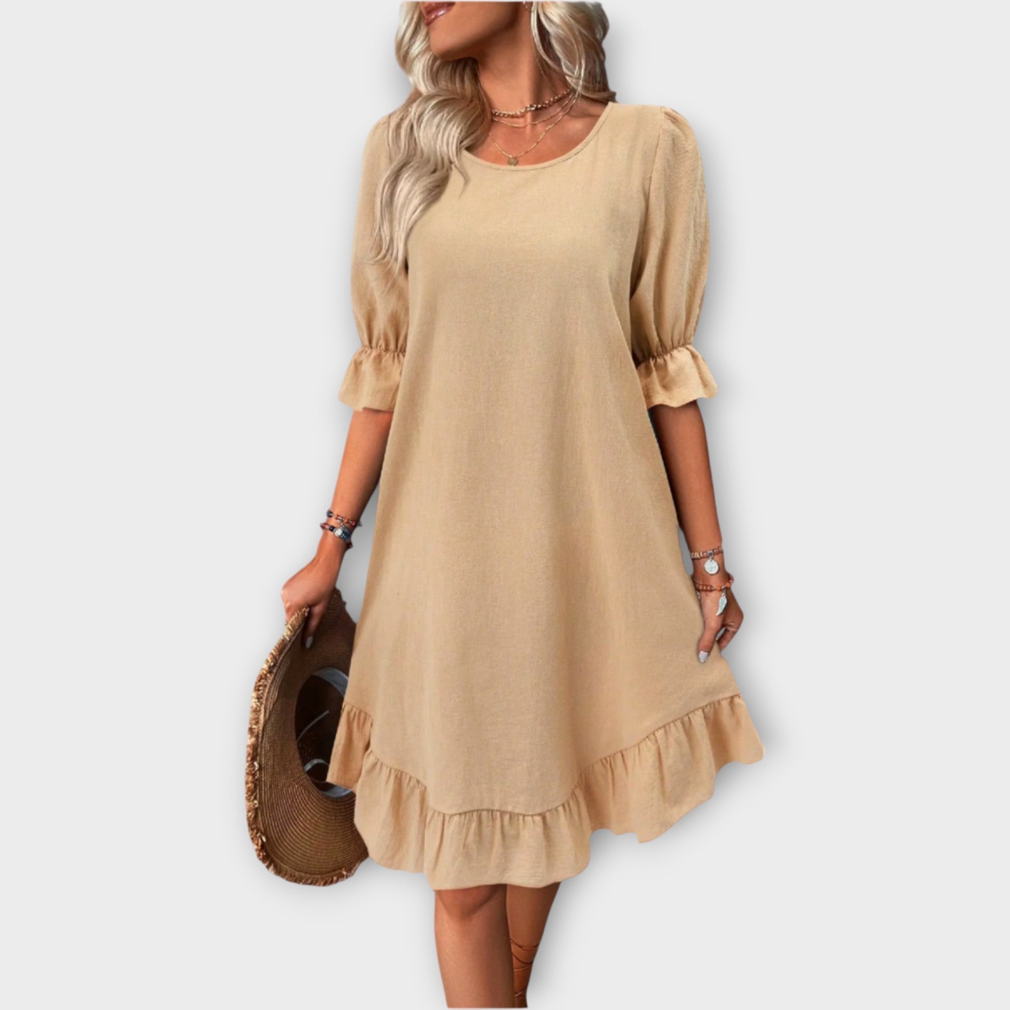 Exkluzivní Letní Šaty Tenkými Ramínky Z Boho Kolekce