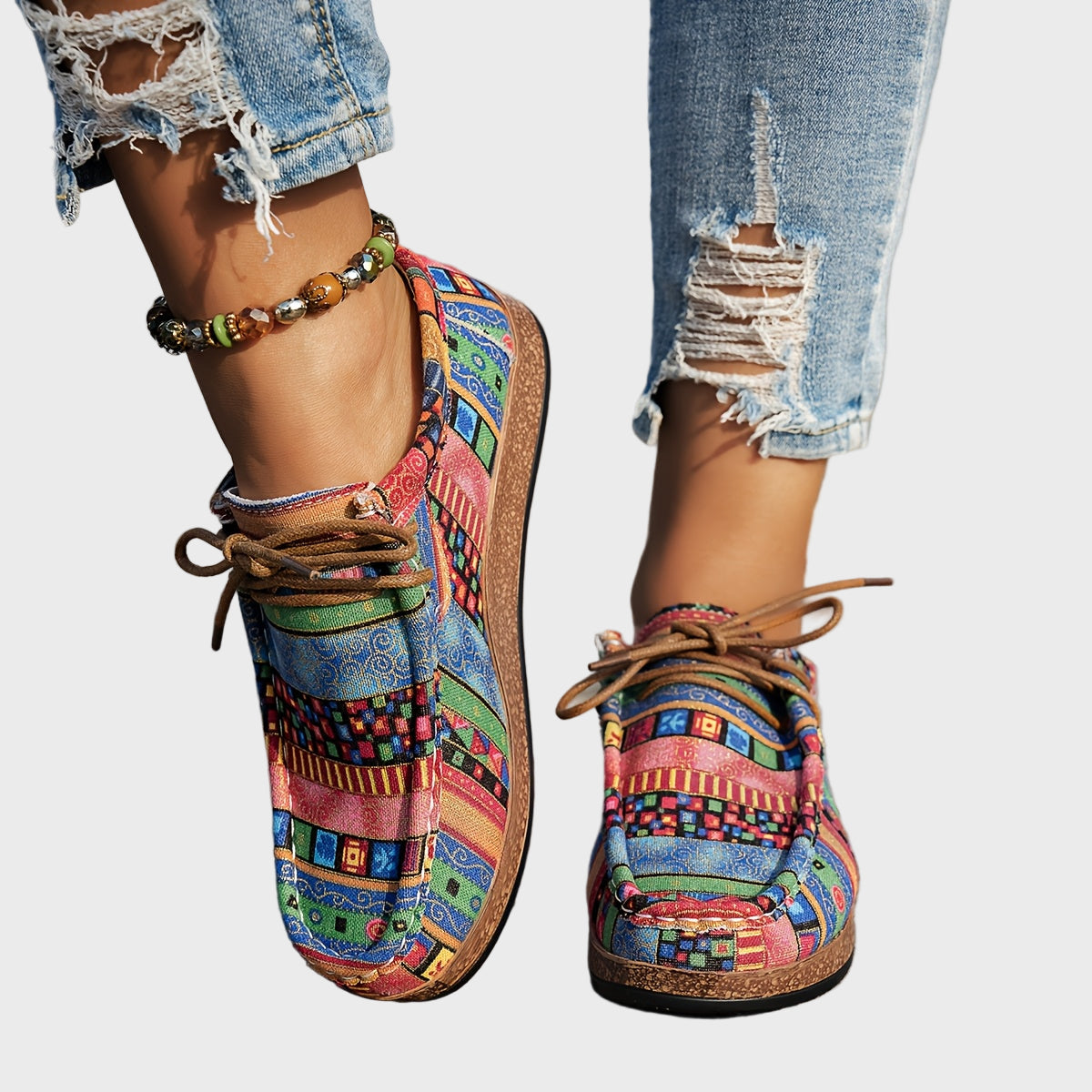 Boho Patchwork Boty Vícebarevné Z Kolekce Exkluzivní Edice