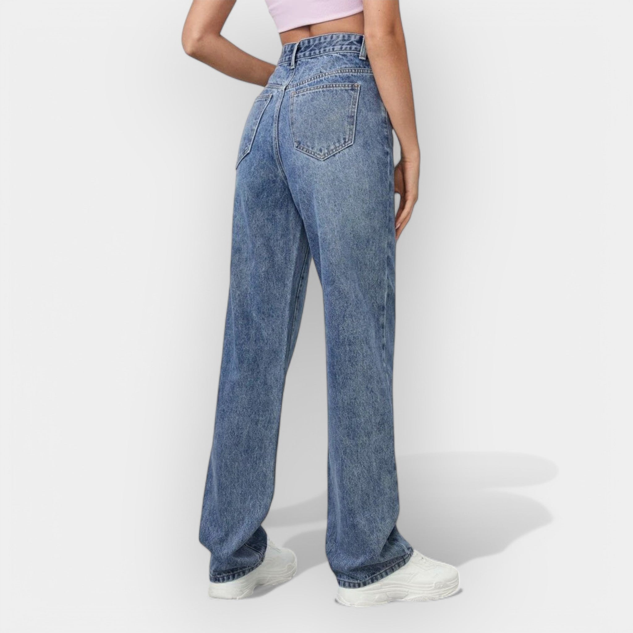 Džíny Premium Denim Rovná Linie Exkluzivní Kolekce