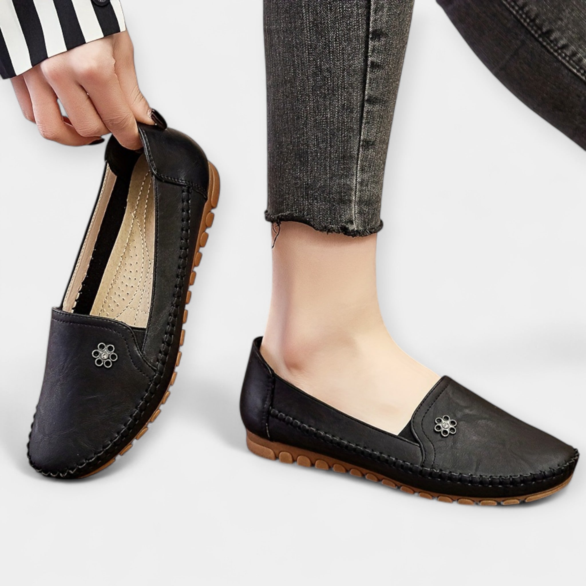 Slip On Boty S Měkkou Podešví Denní Nošení Prémiová Edice