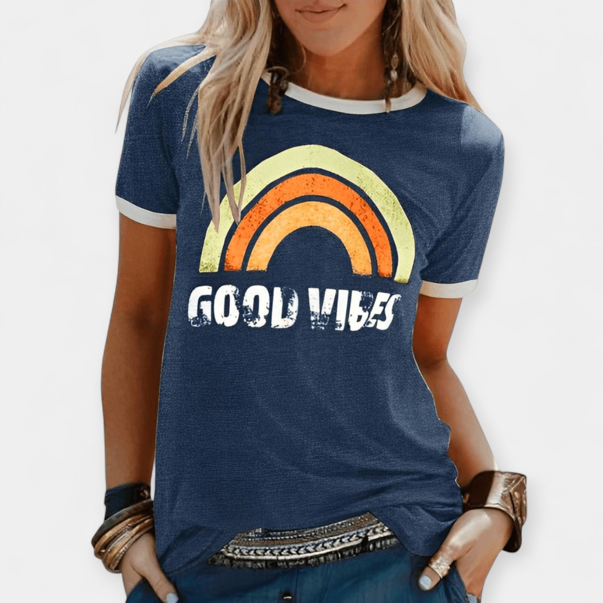 Good Vibes Tričko Luxus Bavlna Limitovaná Edice Exkluzivní