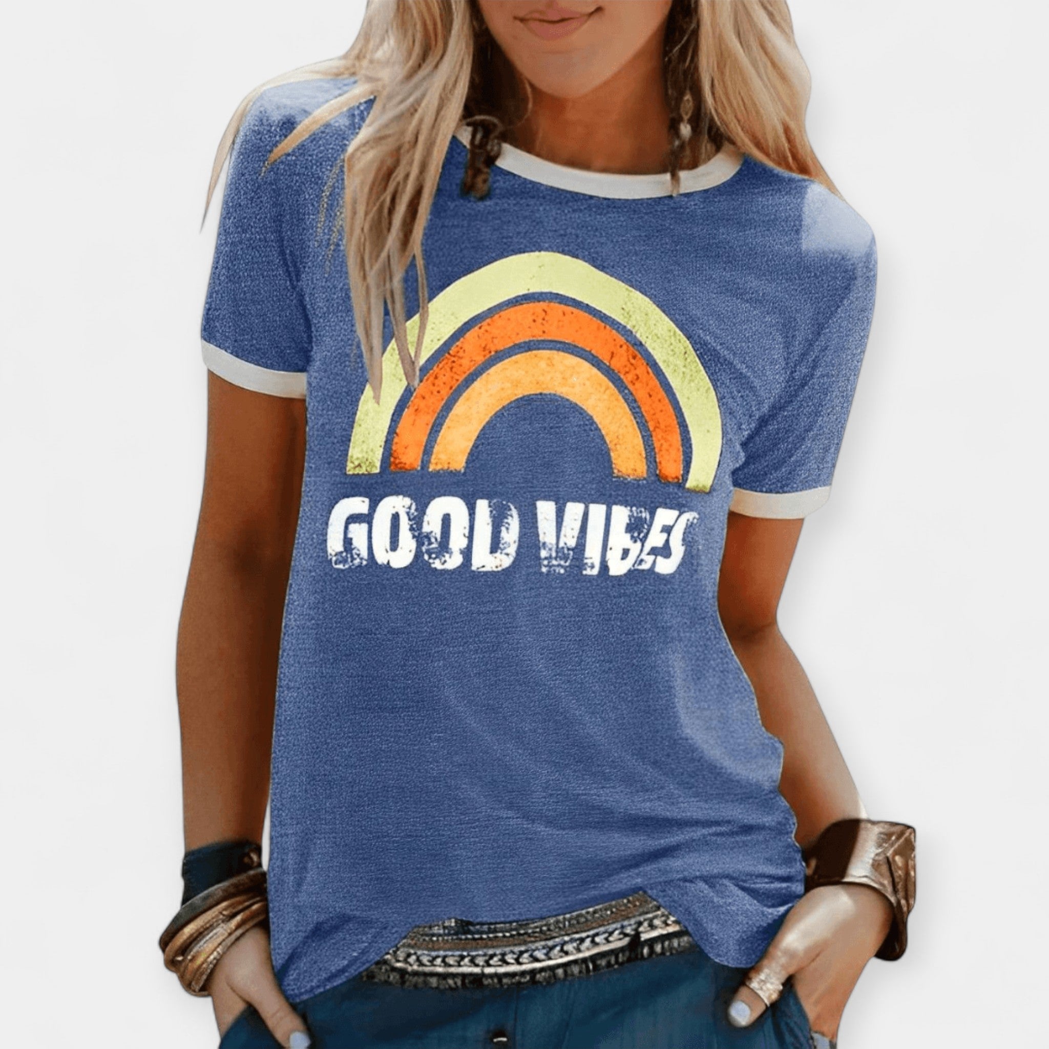 Good Vibes Tričko Luxus Bavlna Limitovaná Edice Exkluzivní