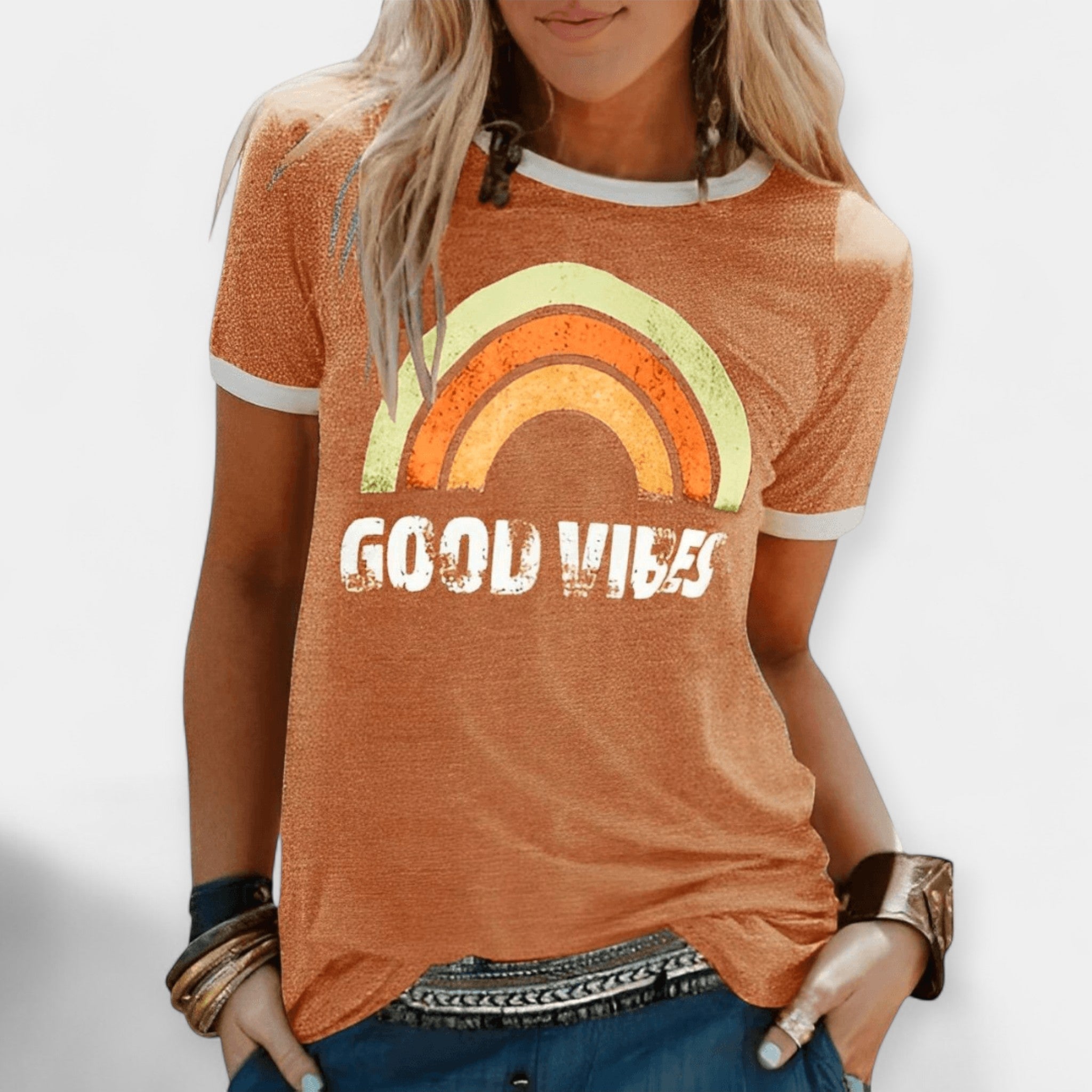 Good Vibes Tričko Luxus Bavlna Limitovaná Edice Exkluzivní