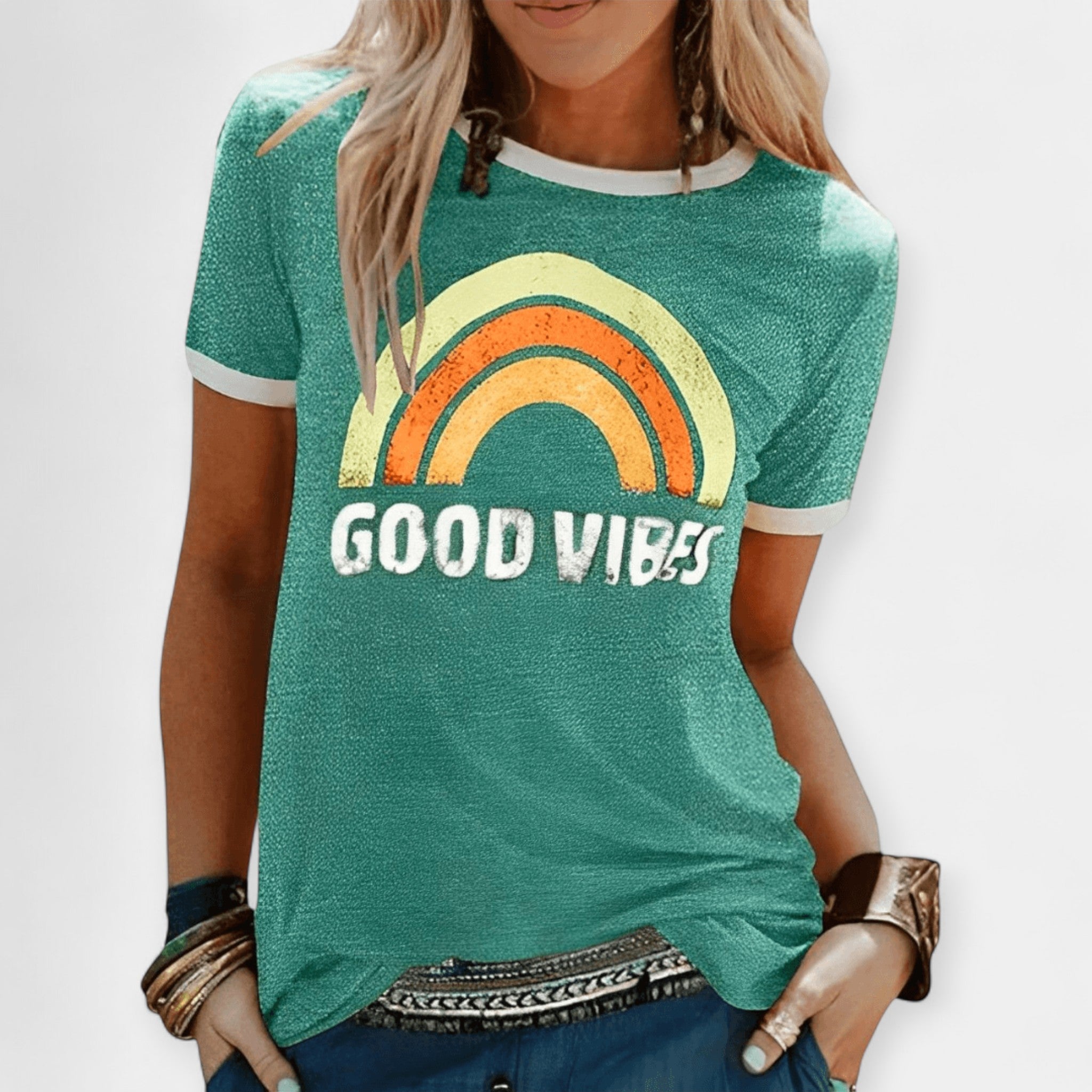 Good Vibes Tričko Luxus Bavlna Limitovaná Edice Exkluzivní