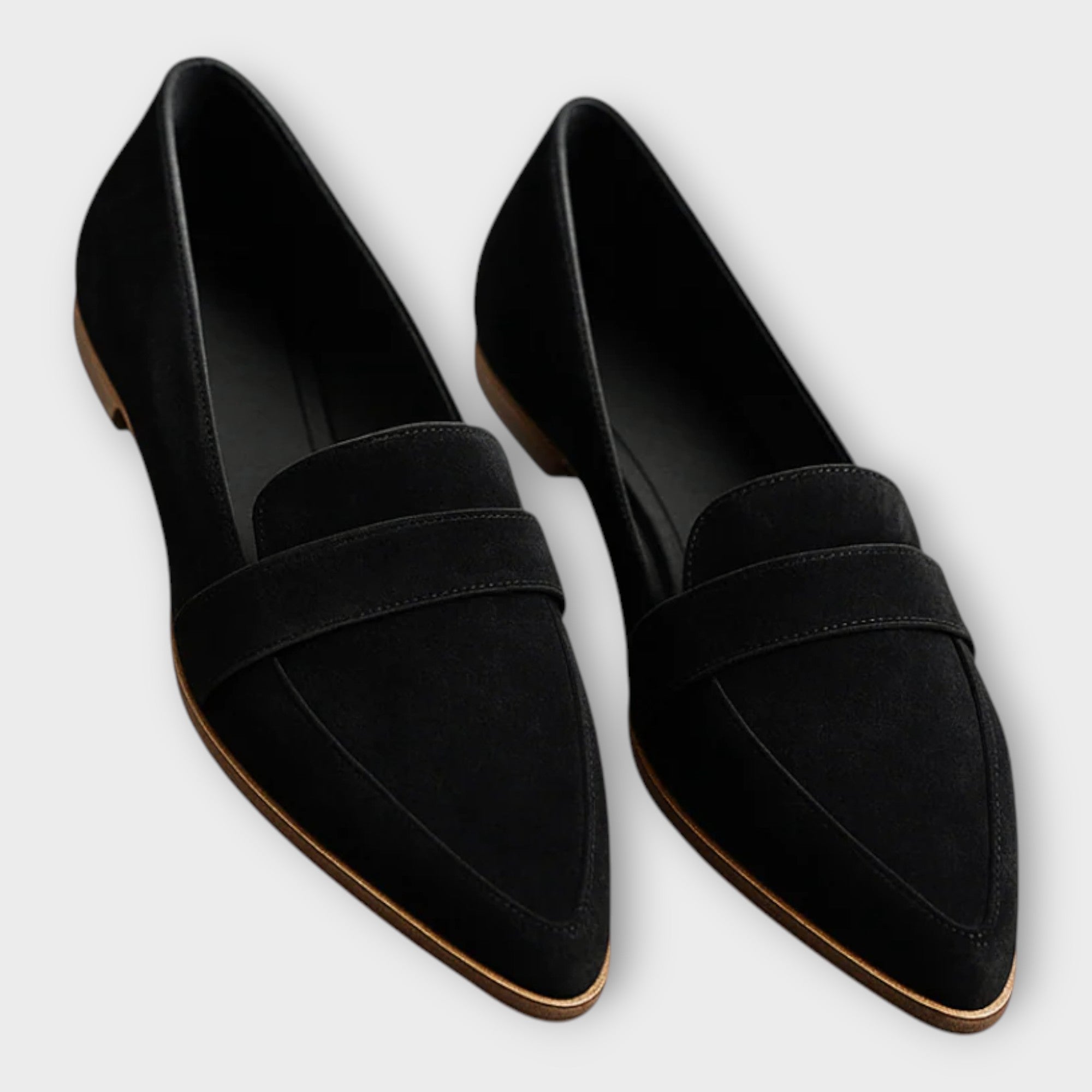 Elegantní Kožené Loafers Moderní Design Exkluzivní