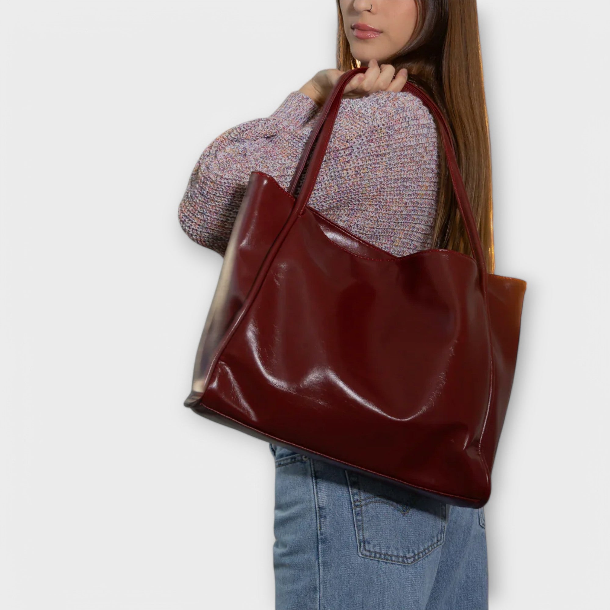 Lora Blair Tote Taška Veganská Kůže Exkluzivní Edice