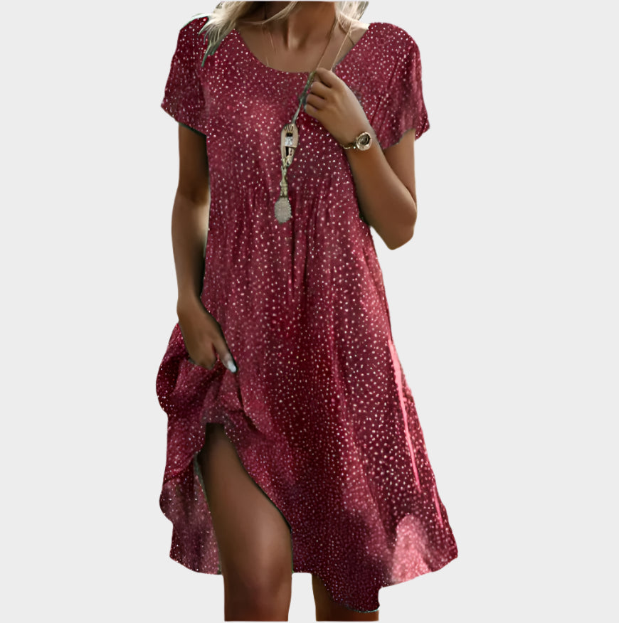 Vintage Boho Šaty S V Výstřihem Ze Šifonu Jedinečná Kolekce