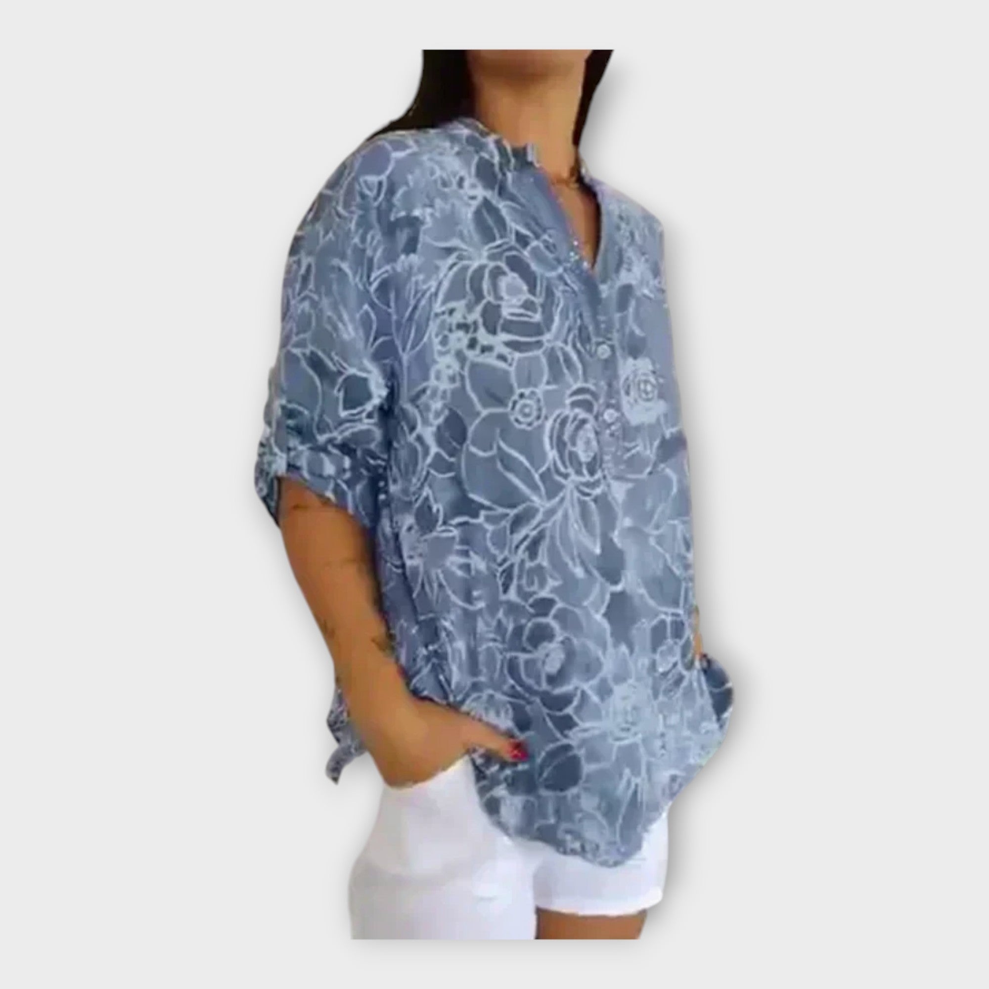Elegantní Blůza S Potiskem Exkluzivní Edice Pro Dámy
